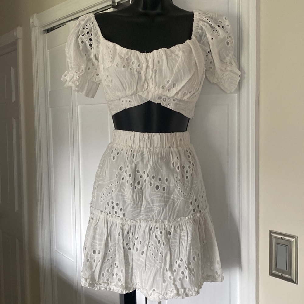 Luxxel Two Piece Skirt Set